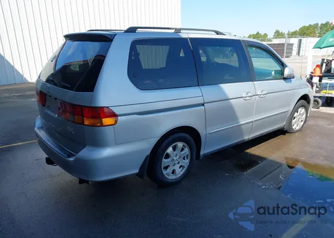2002 Honda Odyssey Ex z USA, uszkodzony, nr VIN 2HKRL18602H567442